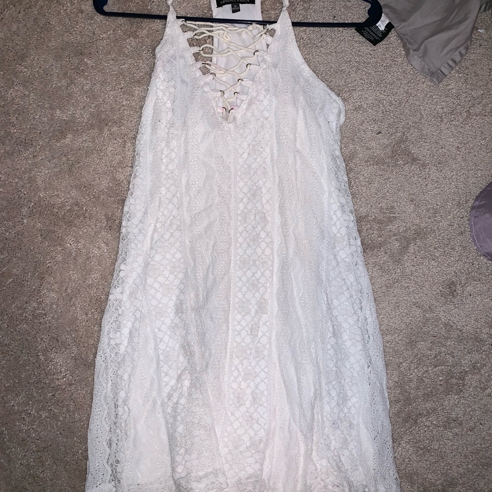 Kendall & Kylie Jenner White Dress